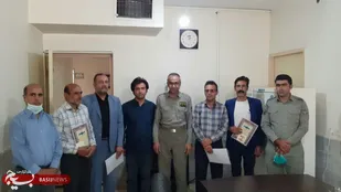 تجلیل از ایثارگران اداره حفاظت محیط زیست شاهرود+ تصاویر