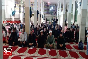 مراسم بزرگداشت سیدالشهدای خدمت در شهر فیروزان
