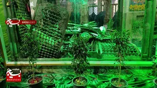 غبارروبی حرم مطهر سبزقبا (ع) به مناسبت نیمه شعبان