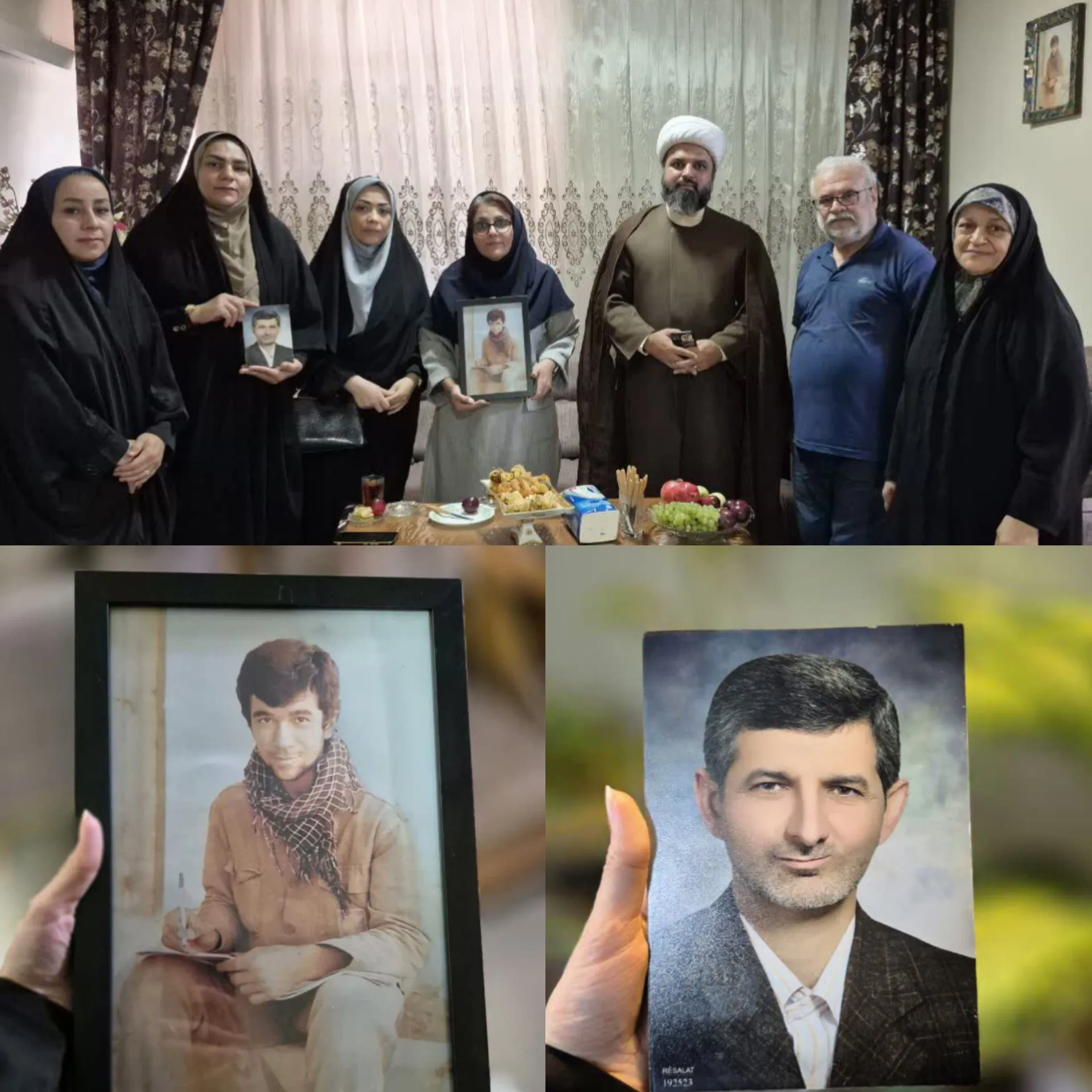 دیدار با خانواده شهدا