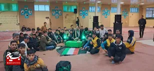 اردوی راهیان نور دانش‌آموزان بجستانی در مناطق عملیاتی جنوب