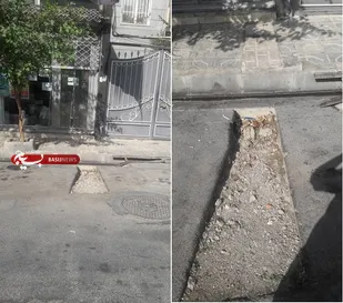 3 ماه انتظار شهروندان محله ابن بابویه برای آسفالت یک گودال!