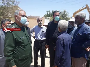 بازدید قنادزاده از مناطق سیل زده استان کرمان