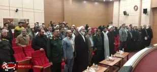 آئین تجلیل از دست اندرکاران سومین اجلاسیه شهدای شهرستان آرادان برگزار شد