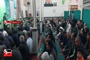 اقامه نماز باشکوه عید سعید فطر در مسجد آیت الله طالقانی همدان&nbsp;&nbsp;&nbsp;&nbsp;