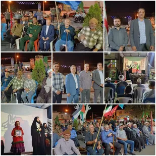 لبیک مردم رامیان به امام خامنه&zwnj;ای جوان ادامه دارد
