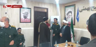مسئول جدید دفتر نمایندگی ولی فقیه در ناحیه  مقاومت بسیج بهمئی منصوب شد