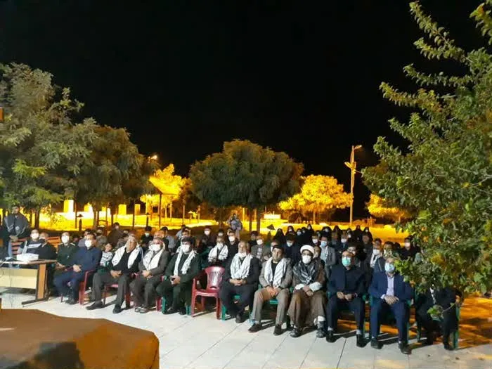 یادواره۳۷۱ شهید شهرک زرنه شهرستان ایوان برگزارشد