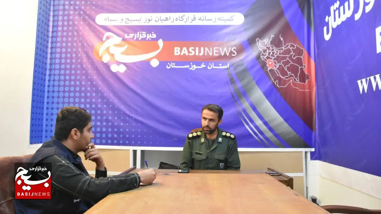 راه اندازی دفتر خبرگزاری بسیج در راهیان نور