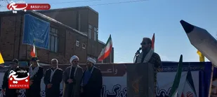نمایش اقتدار بسیجیان جوینی&nbsp;