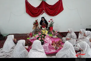 جشن میلاد امام حسین(ع) در روستای امزاجرد همدان