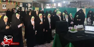 بسیجیان، حادثه تروریستی گلزار شهدای کرمان را گرامی داشتند