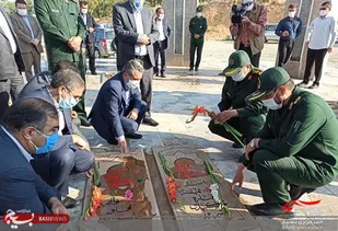 یادمان شهدای گمنام یاسوج تکمیل و توسعه می یابد