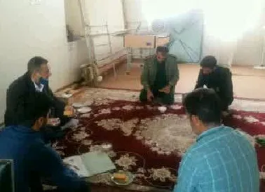نشست برنامه ریزی اجرای رزمایش همدلی در روستای ویست خوانسار