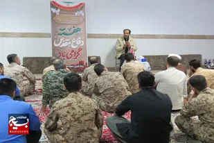 برگزاری نشست تبیینی در پایگاه&zwnj;های مرزی قرارگاه تاکتیکی تیپ ۳۲ انصارالحسین(ع) همدان