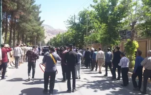 دسته عزای هیئت رزمندگان اسلام ایلام در سالروز رحلت امام روح الله (ره)