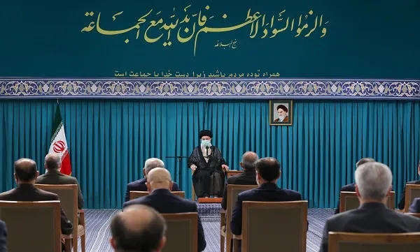 رئیس‌جمهور و اعضای هیأت دولت با رهبر معظم انقلاب دیدار کردند