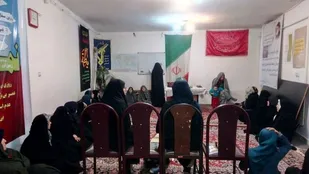 برگزاری مراسم ایام فاطمیه در پایگاه خیرالنسا همدان
