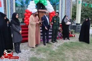 جشن میلاد پیامبر و امام جعفر صادق علیه السلام در گلزار شهدای گمنام کلار آباد