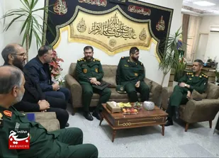 بازدید معاونت بازرسی سپاه پاسداران انقلاب اسلامی، از ناحیه مقاومت بسیج امام رضا علیه السلام