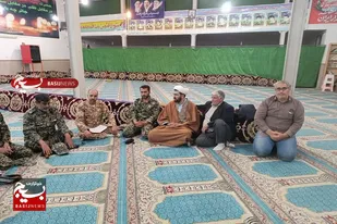 بازدید مسئول نمایندگی ولی فقیه در سپاه ناحیه کبودراهنگ از گشت&zwnj;های محله محور+تصاویر
