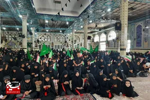 اجتماع بزرگ ۲۰۰۰ نفری بانوان زینبی مدافع حریم خانواده در کبودراهنگ