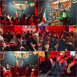حماسه حضور در شب دهم محرم&zwnj;الحرام، شب وداع با سید و سالار شهیدان در مسجد جامع الهدی حمیدیه