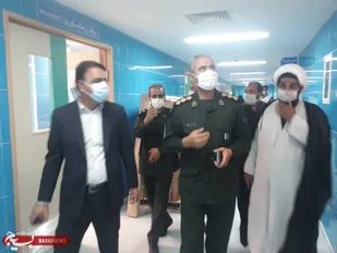 گروهای جهای این ناحیه به کمک کادر درمانی بیمارستان سینای زرند شتافتند