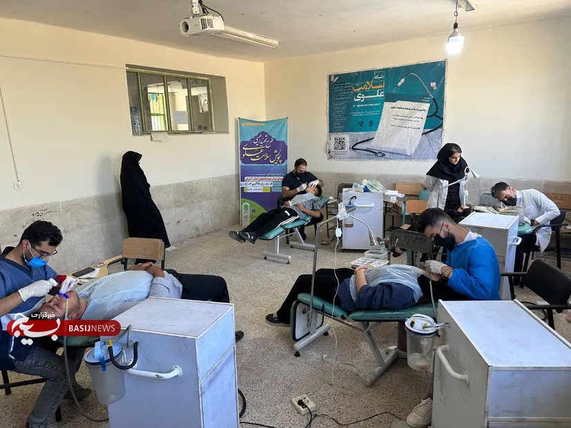 برگزاری اردوی جهادی پزشکی «طرح شهید رئیسی» در روستای ذوالبین هشترود