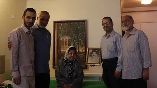 دیدارجمعی از مسئولین بسیج پیشکسوتان  باخانواده سرلشکر شهید وطن پور + تصاویر