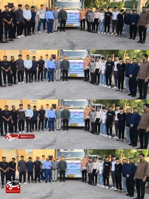 اعزام کاروان راهیان نور ناحیه حمیدیه به مناطق عملیاتی غرب کشور
