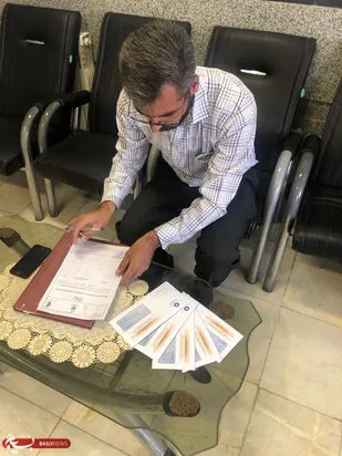 اهدا ۱۴ میلیون ریال وجه نقد و بسته های معیشتی بین خانواده دانش آموزان نیازمند شاهرود