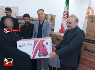 ۱۴ قلم کالای اساسی به مددجویان زاوه اهدا شد