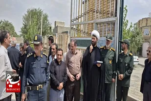 بدرقه خادمان موکب آیت&zwnj;الله بهاری به کربلای معلی