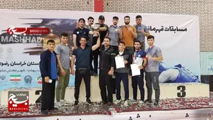تیم ووشوی ساندای بزرگسالان اردبیل برای سومین سال پیاپی قهرمان کشور شد