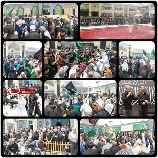 آئین ۵۰۰ ساله بنی اسد در صحن جعفربن موسی(ع) پیشوا