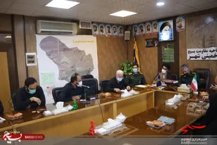 دیدار اعضای شورای شهر خمینی شهر با فرمانده سپاه خمینی شهر