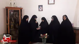 دیدار از خانواده شهید معلم بمانعلی ترک صفایی