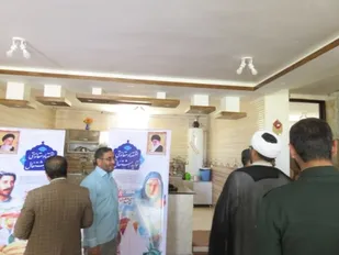 افتتاح خانه محروم در شهرستان بن