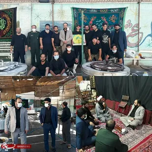 کمک مومنانه بسیجیان سپاه ناحیه حضرت عبدالعظیم حسنی(ع) در ظهر تاسوعای حسینی