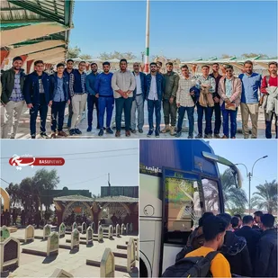 اعزام دانشجویان برادر جیرفتی به سرزمین راهیان نور