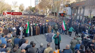 تشییع سه شهید گمنام جوان دفاع مقدس در شاهرود+ تصاویر