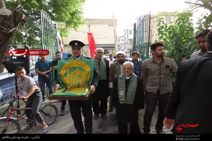 حضور خادمین رضوی در افتتاح قرارگاه سعادت و افتخاری برای جهادگران بود