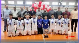 تیم فوتسال نونهالان مقاومت با نتایج قاطع قهرمان مسابقات لیگ مناطق کشور شد