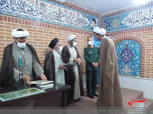 مراسم تکریم ومعارفه مسئول دفترنمایندگی ولی فقیه درسپاه خمین