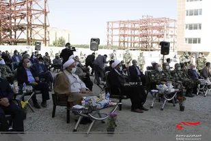 آئین افتتاح واحدهای مسکونی پادگان شهید قهرمان همدان