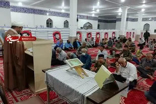 همایش بسیجیان، رزمندگان حوزه شهید چمران شهر دهرم