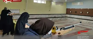 سپاه عاشورا میزبان مسابقات تیراندازی کارکنان تامین اجتماعی نیروهای مسلح