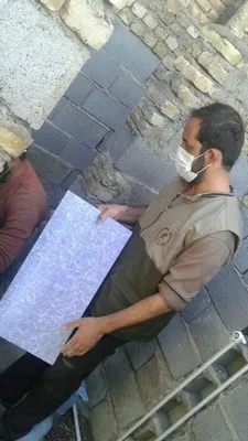 ساخت آشپزخانه و حمام برای یک شهروند جونقانی
