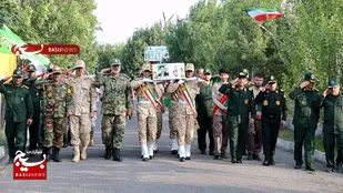 پایان ۳۸ سال دلتنگی؛ پیکر شهید &laquo;اکبر بابازاده&raquo; وارد اردبیل شد